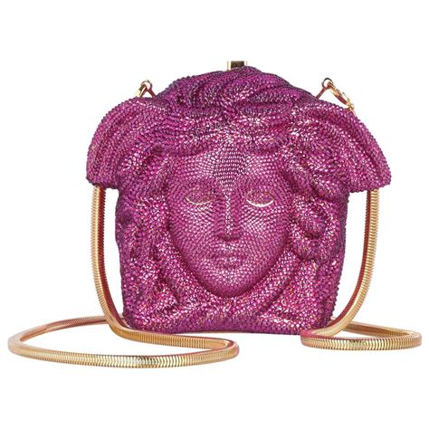 versace pink clutch